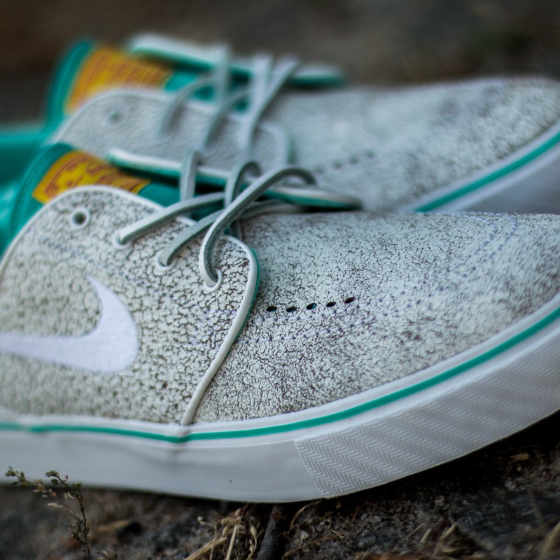 Herren Sneaker und Schuhe Nike Zoom Stefan Janoski Elite White/White-Black-Hyper Jade