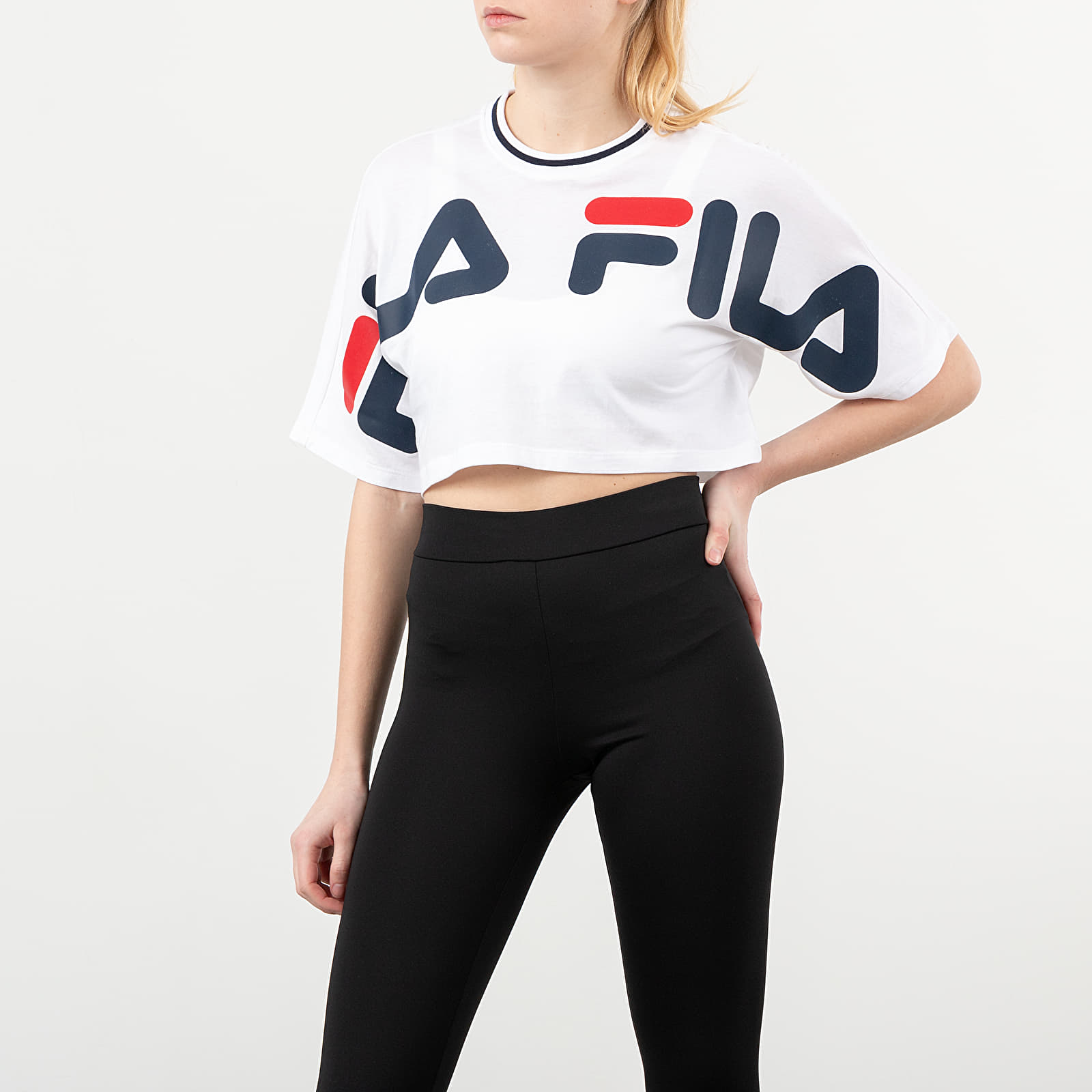 T-shirts FILA Barr Cropped Tee Bright White