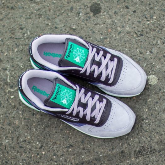 Buty damskie Reebok Classic Leather PM Purple/ Volt/ Green/ White