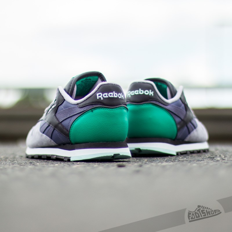 Women's shoes Reebok Classic Leather  PM Purple/ Volt/ Green/ White