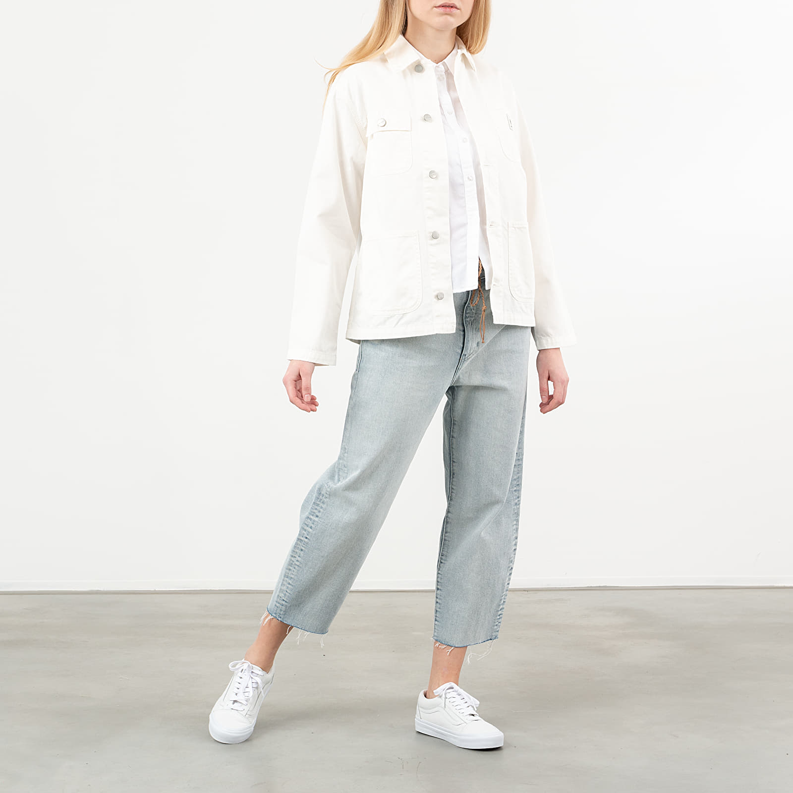 Bundy Carhartt WIP Michigan Coat Off-White
