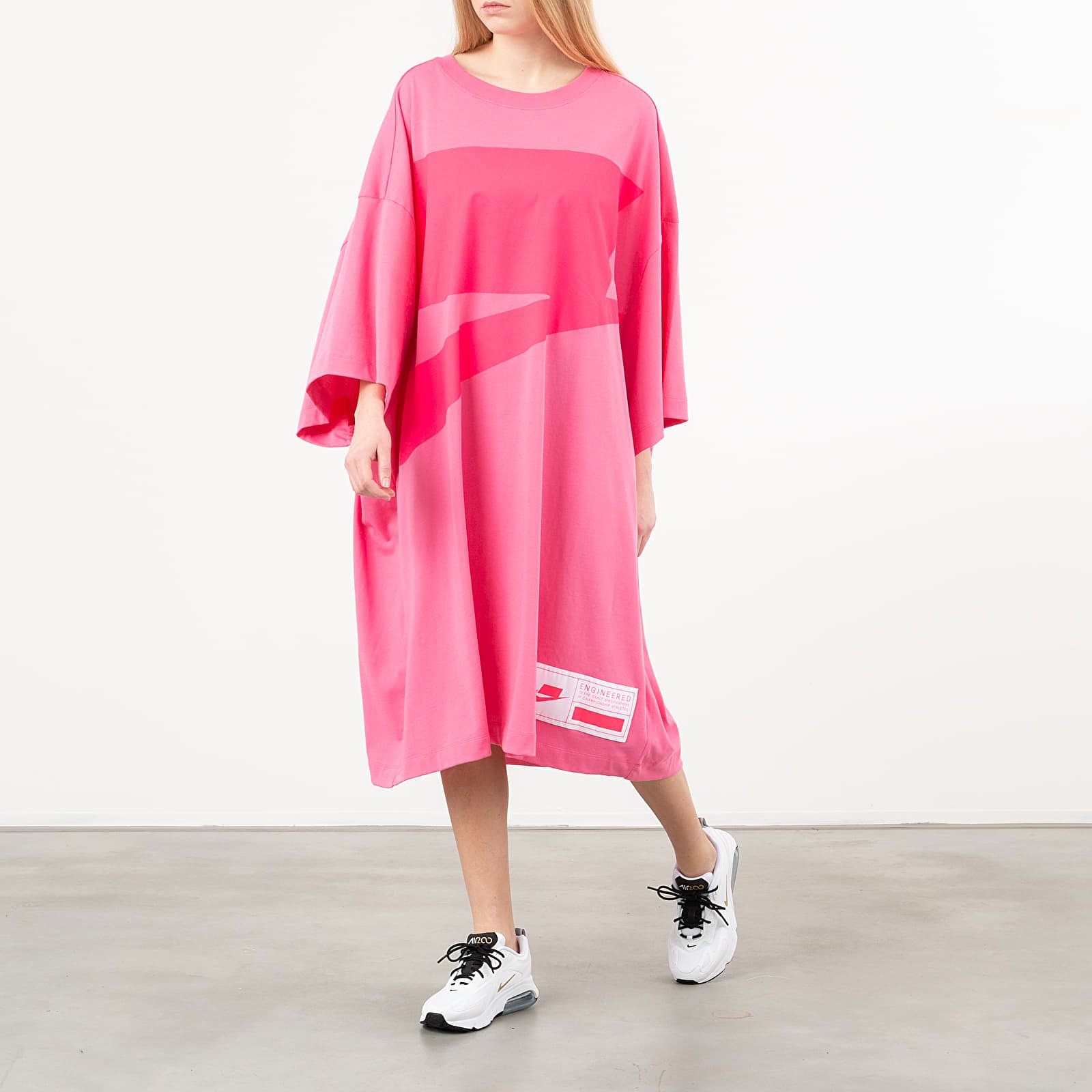 Nike pink cheap dress