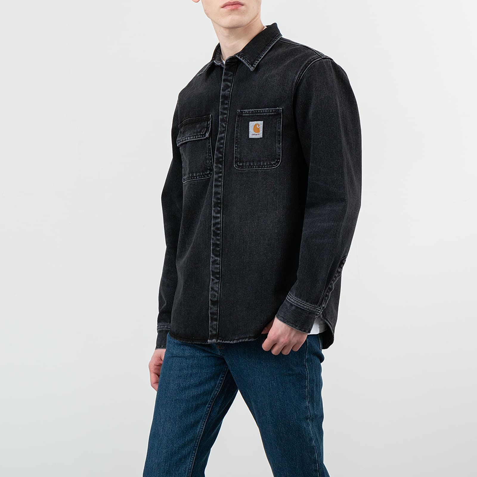 Jackets Carhartt WIP Salinac Shirt Jacket Black