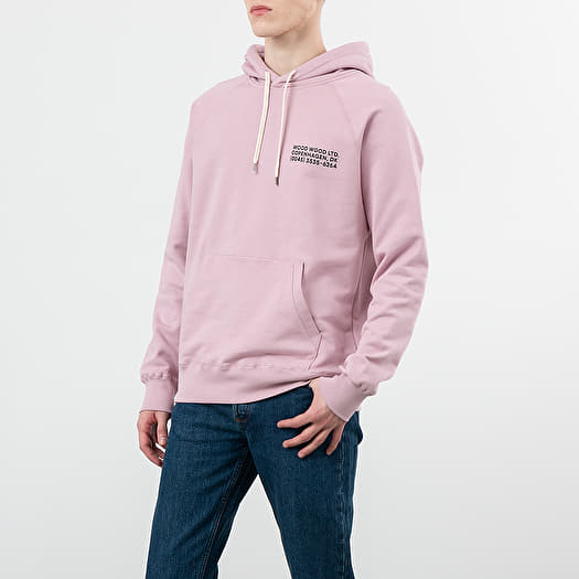 Hoodies and sweatshirts Wood Wood Fred Hoodie Lilac Footshop