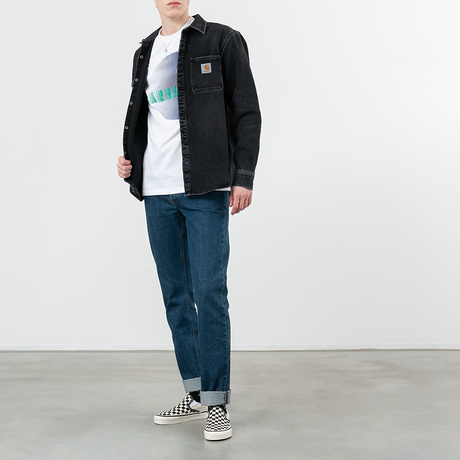 Jackets Carhartt WIP Salinac Shirt Jacket Black