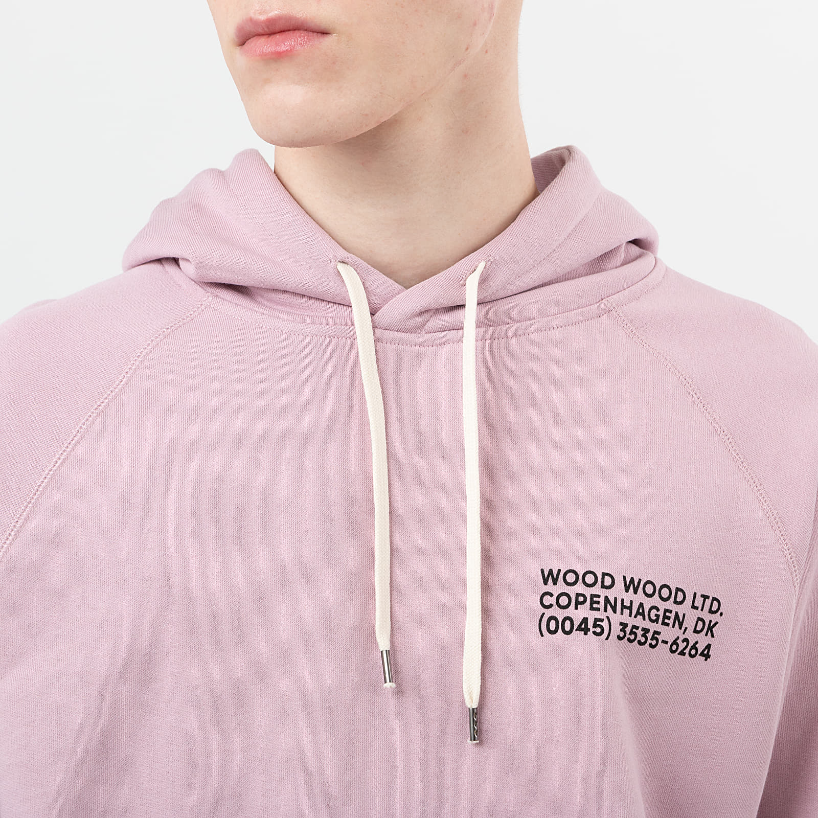 Hoodies and sweatshirts Wood Wood Fred Hoodie Lilac Footshop