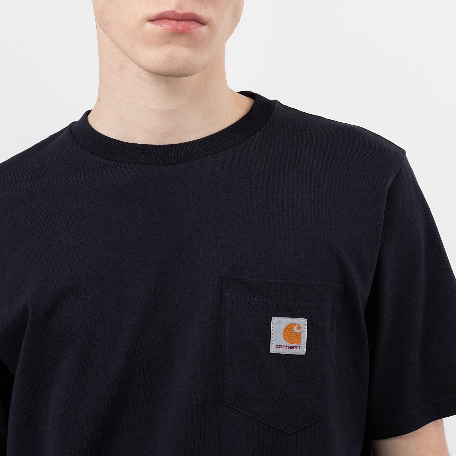 Pólók Carhartt WIP Pocket Tee Dark Navy
