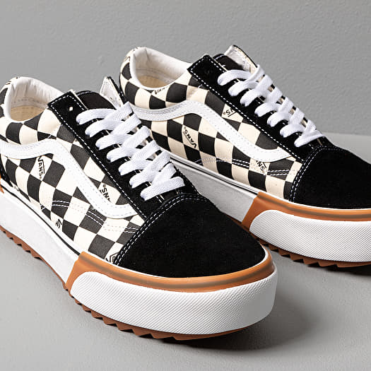 Mens old skool checkered vans sales