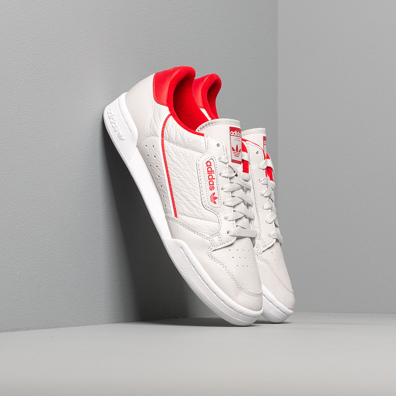 Adidas continental 80 white sales and grey