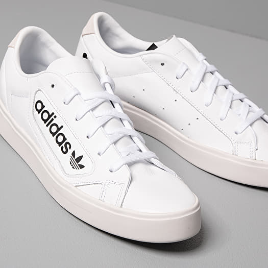 Sleek white sneakers hotsell