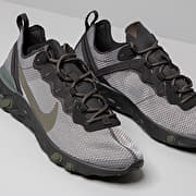 Men s shoes Nike React Element 55 Black Sequoia Medium Olive Footshop
