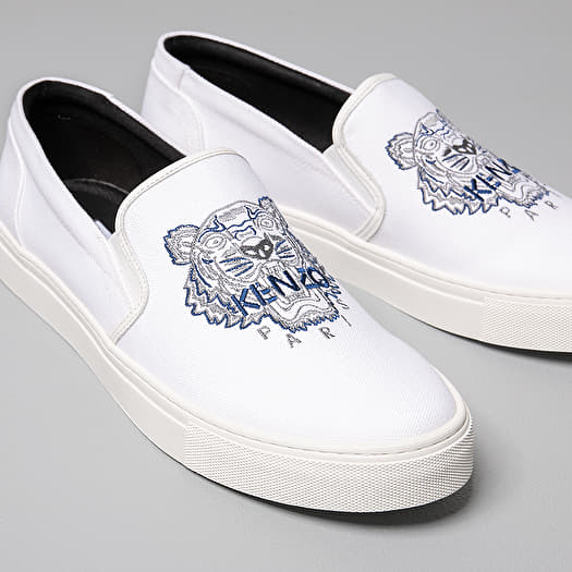 KENZO Kenzo K-skate Sneakers For Men Kenzo K-Skate slip on sneakers - Dark Blue - Men|FA65SN200F7076 main image 4