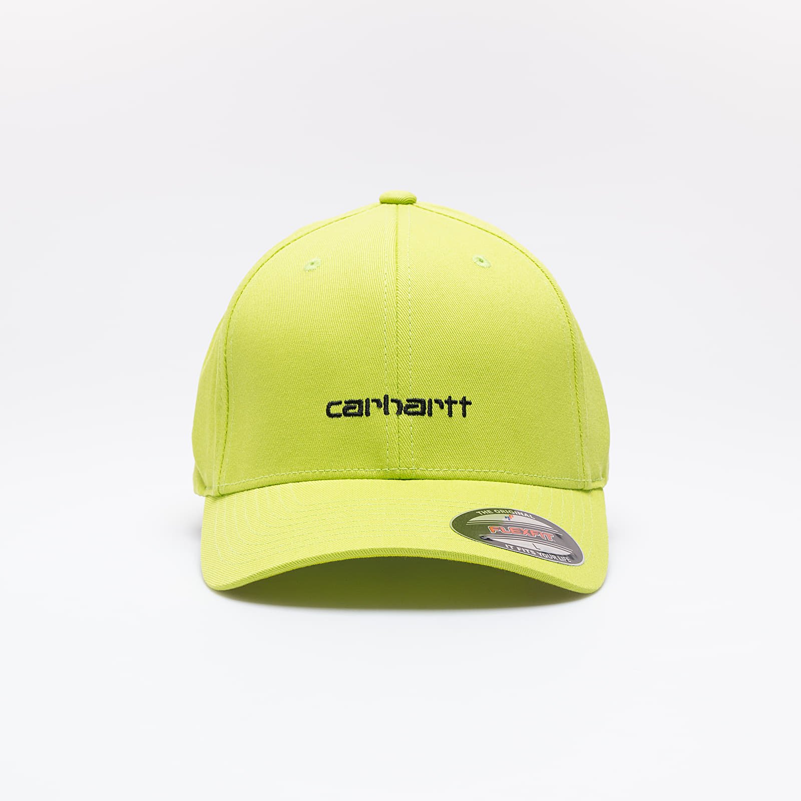 Caps Carhartt WIP Script Cap Lime/ Black
