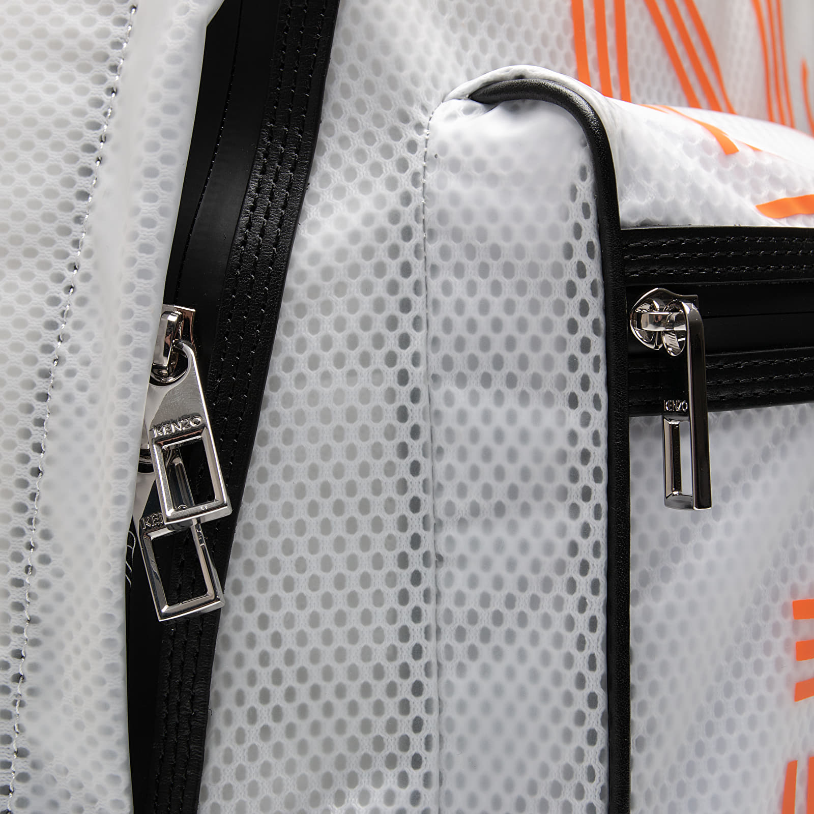 Kuprinės KENZO Paris Large Rucksack White/ Orange