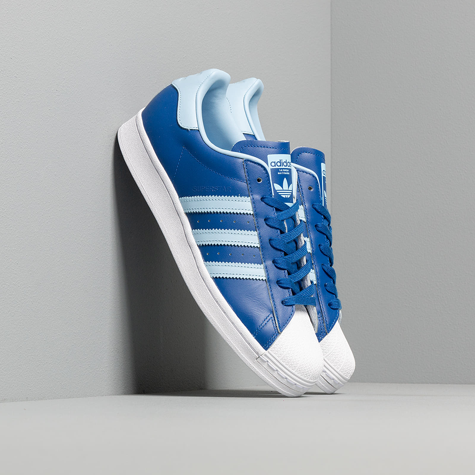 Men's shoes adidas Superstar Core Royal/ Clear Sky/ Ftw White
