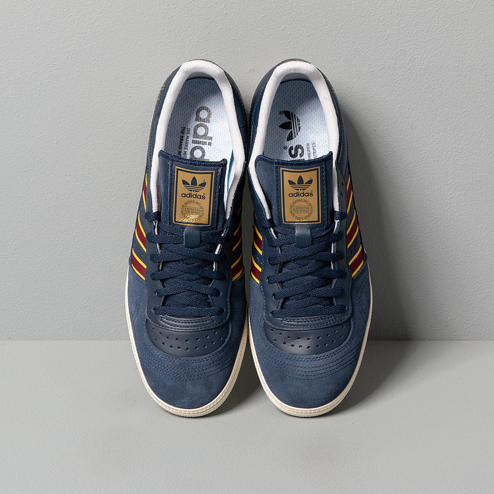 Men's shoes adidas Handball Top Night Indigo/ Core Burgundy/ Tripple Yellow