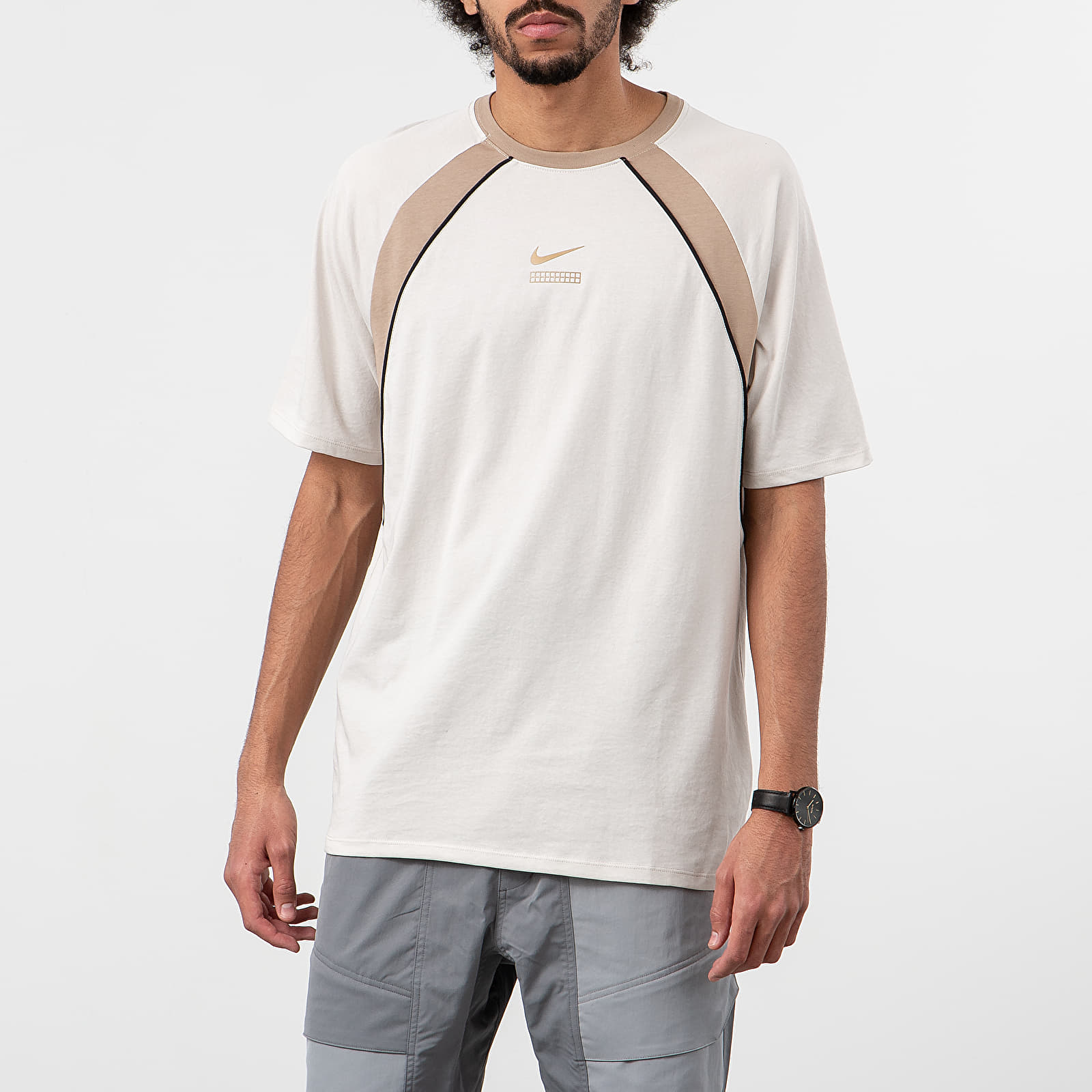 Majice T-shirt Nike Sportswear DNA Top Tee Light Bone/ Khaki