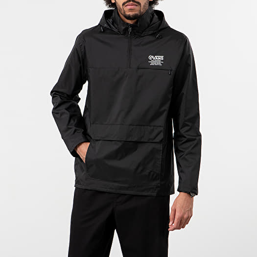 Vans distorted off the wall black anorak jacket new arrivals