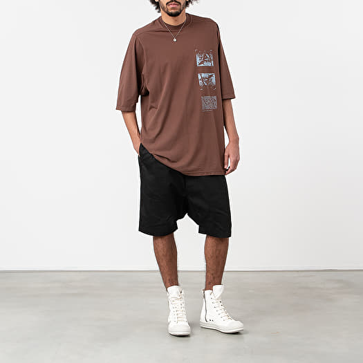Rick Owens DRKSHDW Jumbo Tee Bark/ Powder Blue | Footshop