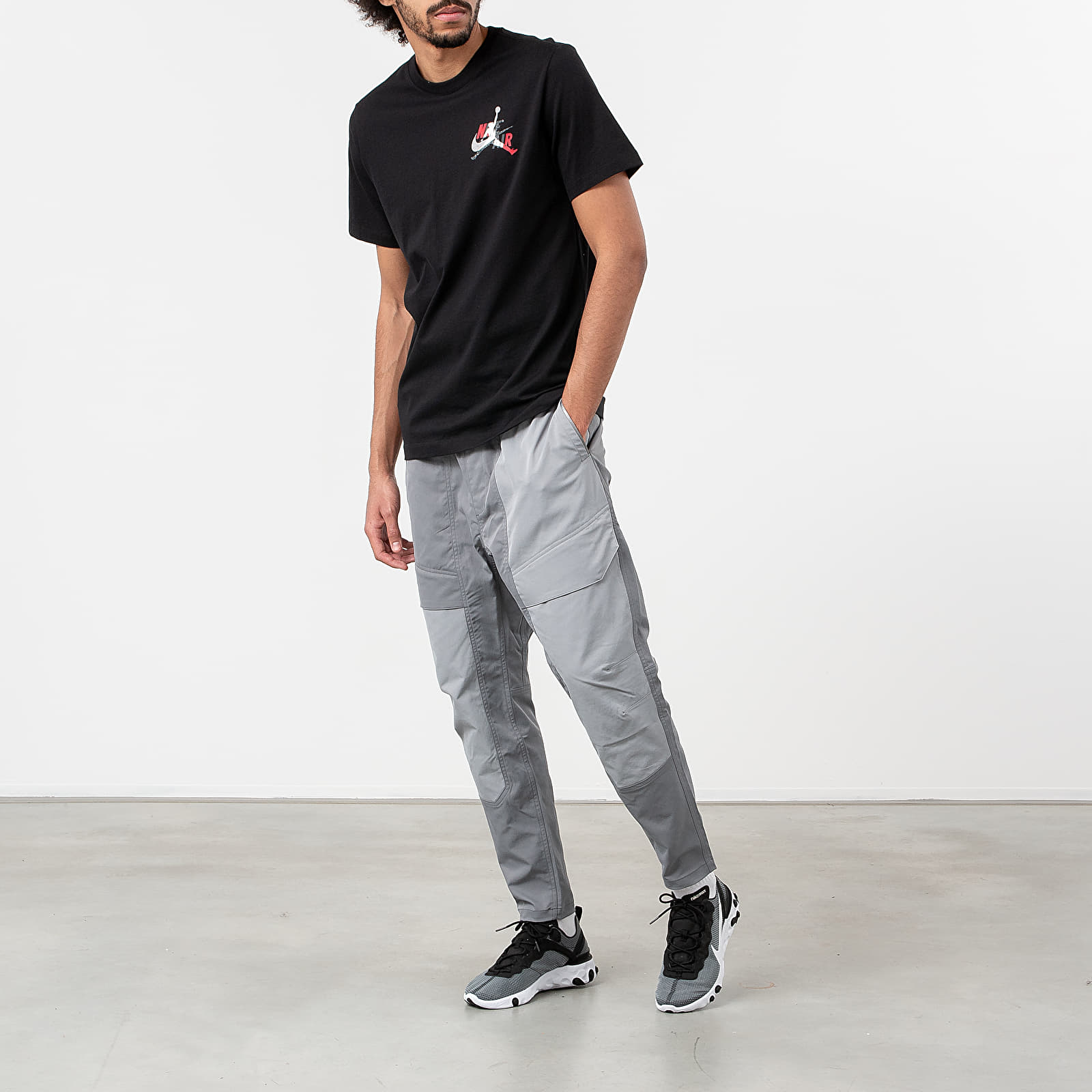 T-Shirts Jordan Jumpman Classics Graphic Tee Black/ White