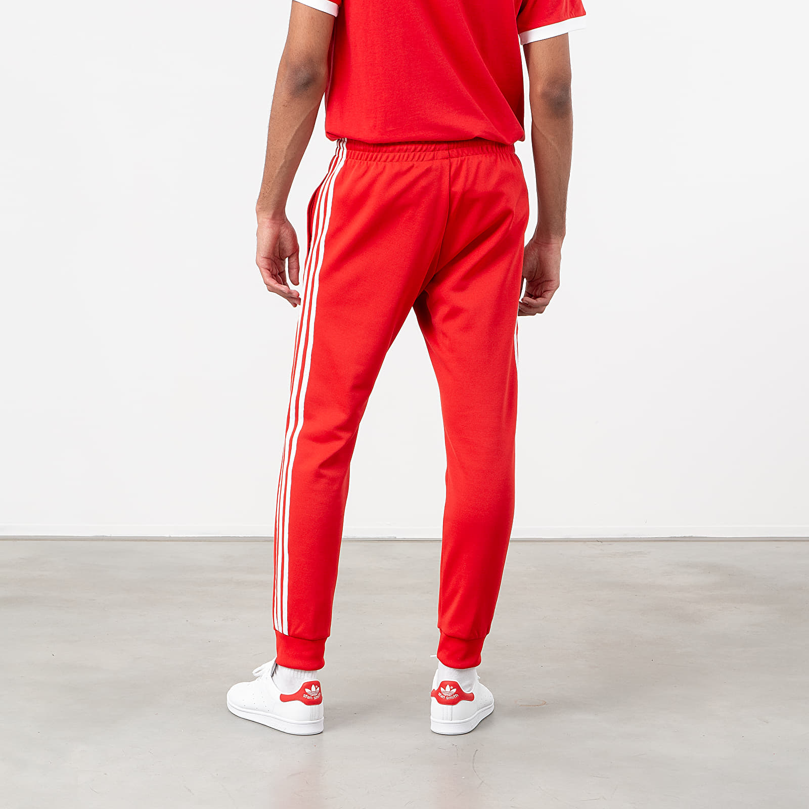 Pants and jeans adidas Superstar Trackpants Lush Red Footshop