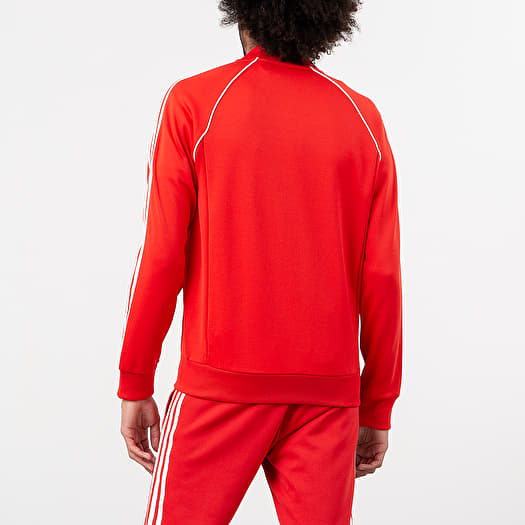 Hoodies and sweatshirts adidas Superstar Track Top Lush Red Footshop