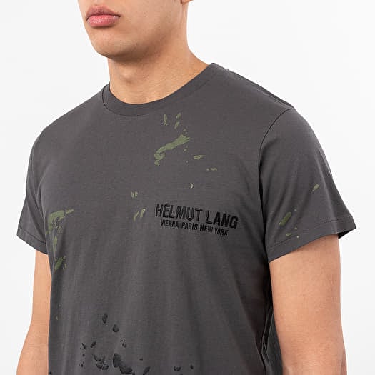 トップス s/s1999 helmut lang paint Tee S/S1999 Helmut Lang #helmutlang - t-shirt with cut-out