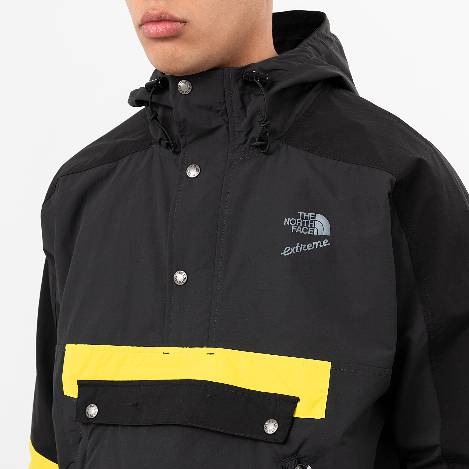 Jackets The North Face Extreme Wind Anorak Jacket Asphalt Grey Combo |  Footshop