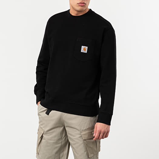 Carhartt black shop crew neck