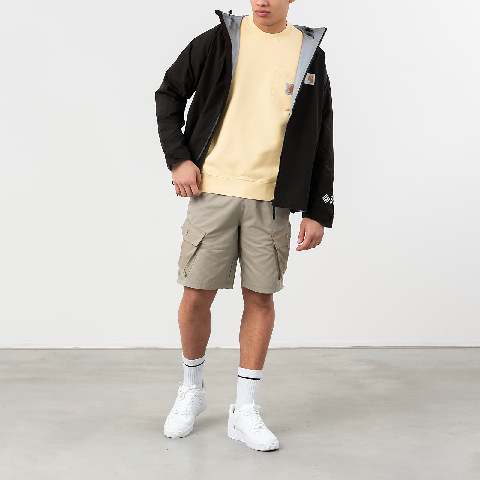Jakker Carhartt WIP Gore Tex Point Jacket Black