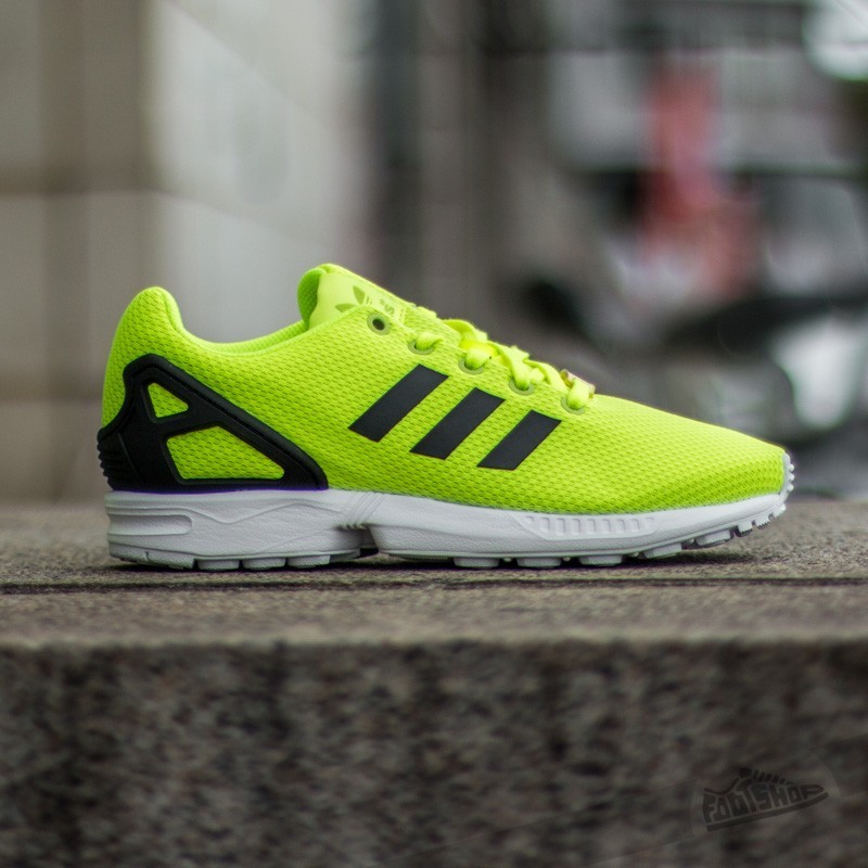 adidas ZX Flux K Yellow/ Core Black/ Ftw White | Footshop