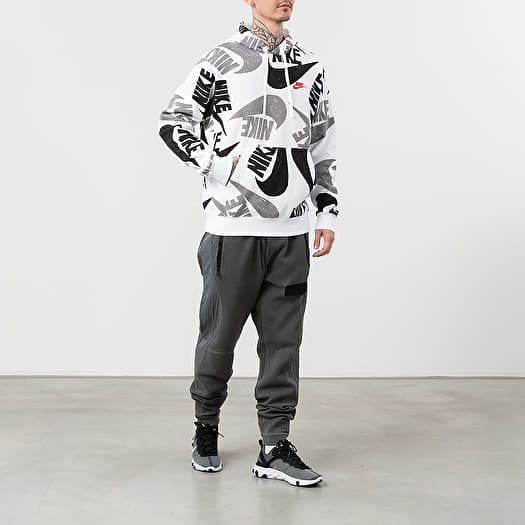 nike sportswear club aop hoodie