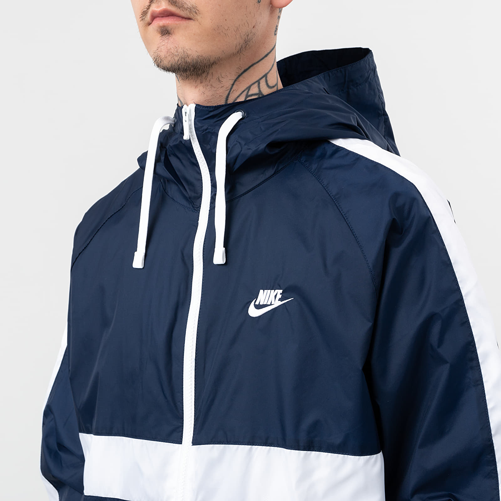Felpe Nike Sportswear CE Woven Track Suit Midnight Navy/ White/ Midnight Navy/ White