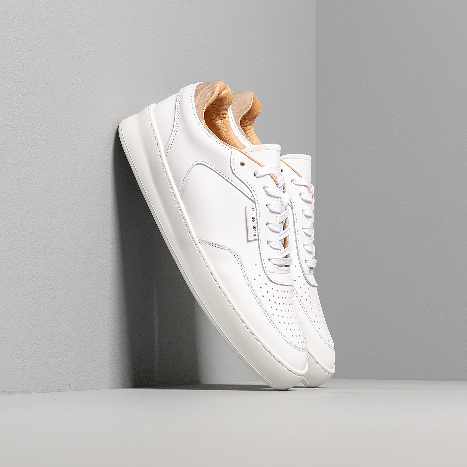 Männer Filling Pieces Spate Plain Phase All White
