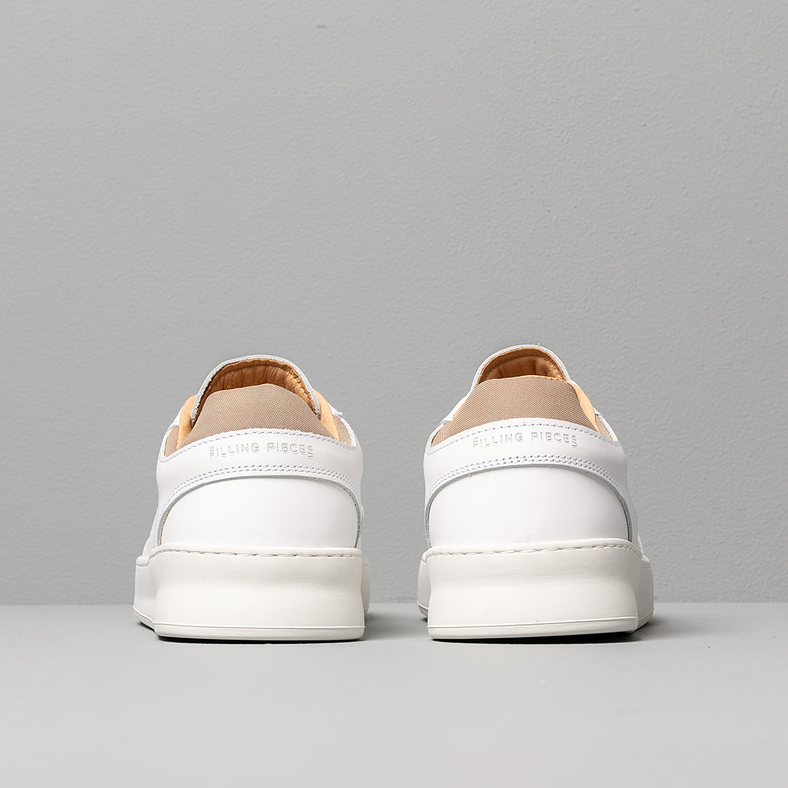 Men's shoes Filling Pieces Spate Plain Phase All White