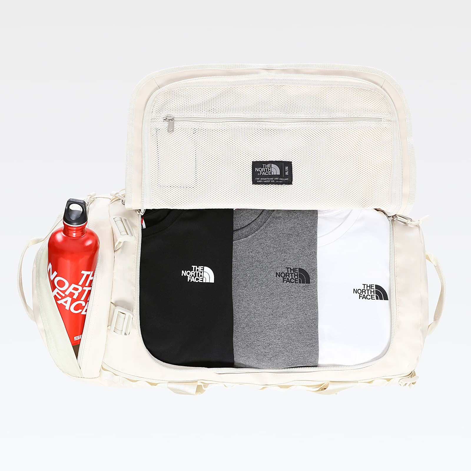 Чанти и раници The North Face Base Camp Medium Duffel Bag Vintage White