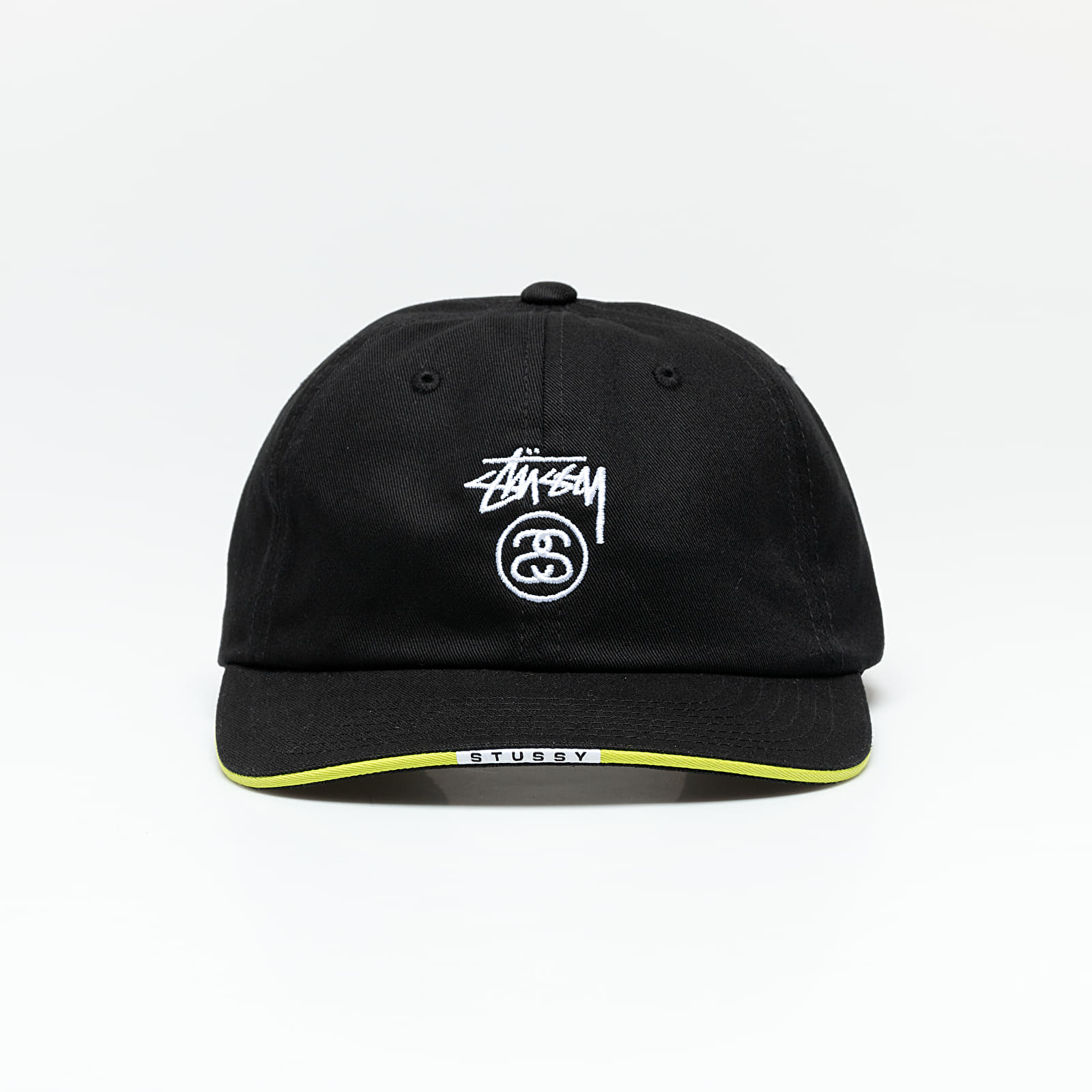 Gorras Stüssy Sandwich Visor Low Cap Black