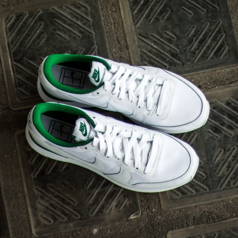 Women's shoes W Nike Internationalist WIM QS White/Pine Green-Ultraviolet