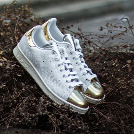 Women s shoes adidas Stan Smith White Gold Met. Footshop