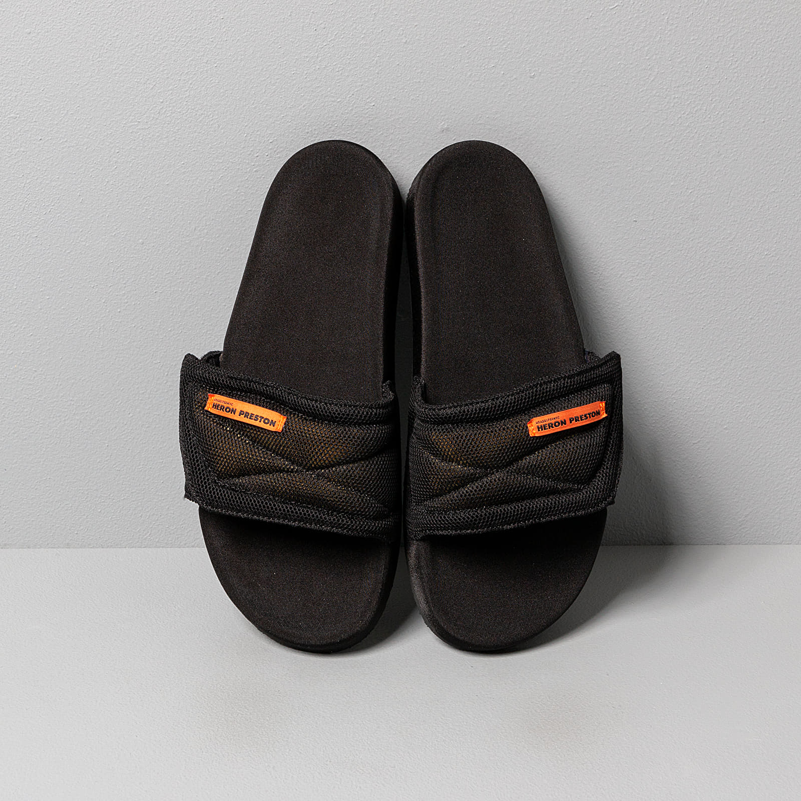 Încălțăminte și sneakerși pentru bărbați Heron Preston Slider Black