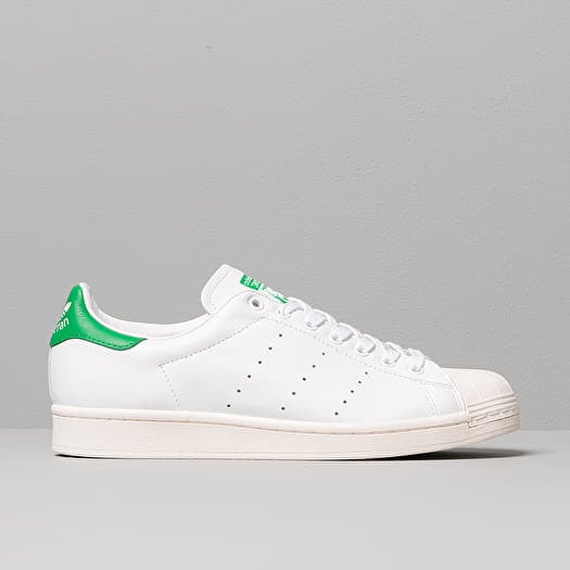 国内配送 adidas Originals SUPER STAN FOOTWEAR WHITE /GREEN Woman Adidas Superstan Cloud White Green FX4725 Size 7.5 | eBay