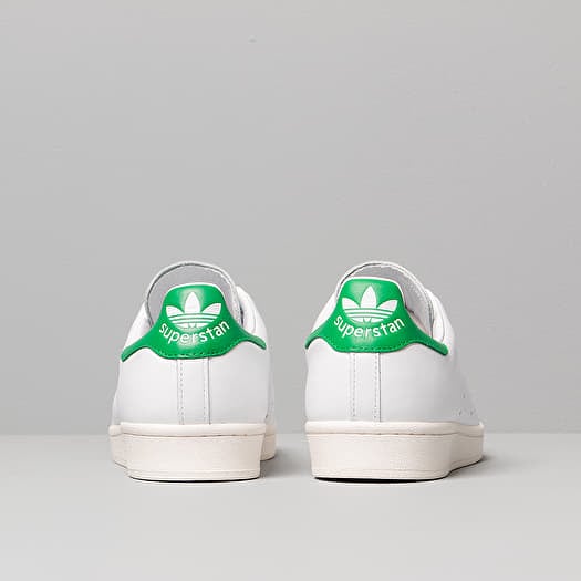 国内配送 adidas Originals SUPER STAN FOOTWEAR WHITE /GREEN Men's shoes adidas Superstan Ftw White/ Ftw White/ Green