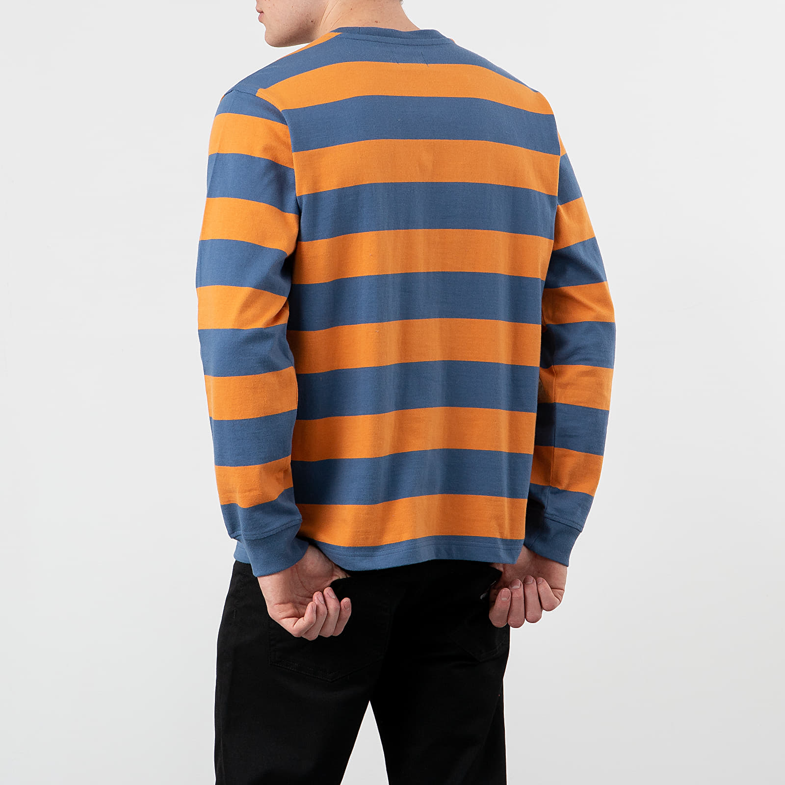 T-shirts Stüssy Classic Stripe Long Sleeve Tee Navy (1140185 navy