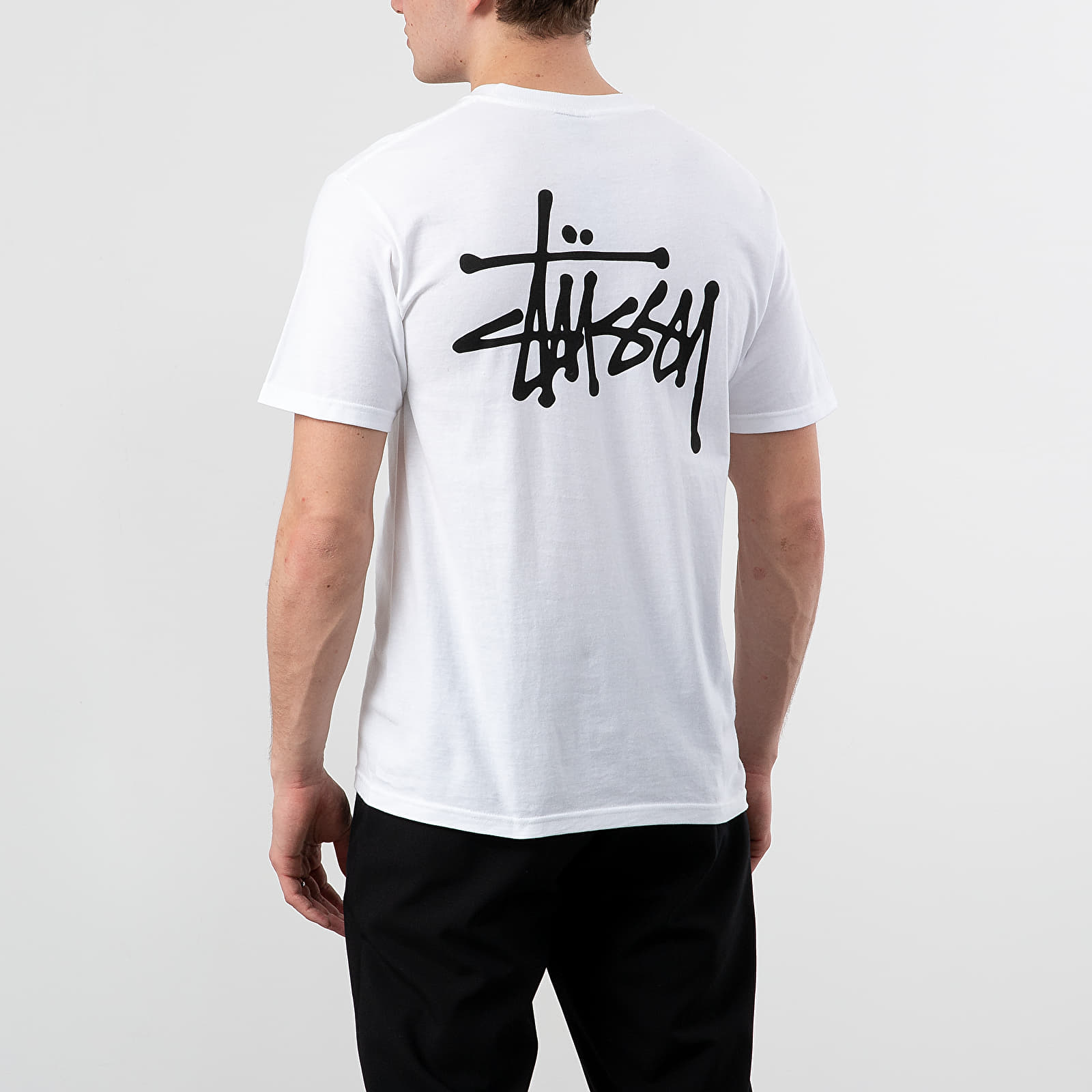 T-skjorter Stüssy Basic Tee White