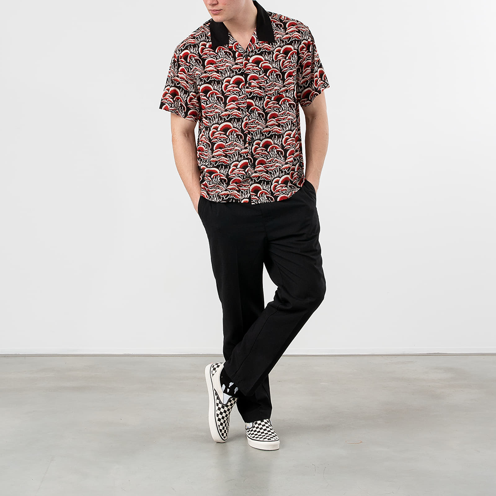 Stüssy Coral Pattern Shirt Red | Footshop