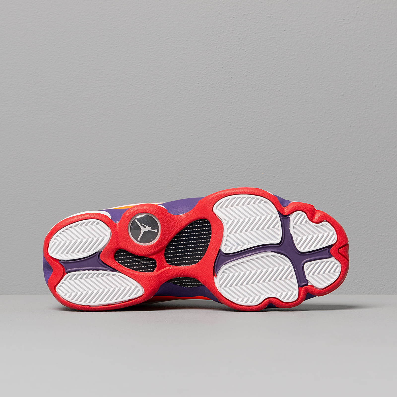 Kids' sneakers and shoes Air Jordan 13 Retro Ksa (GS) White/ Black-Court Purple-Total Orange