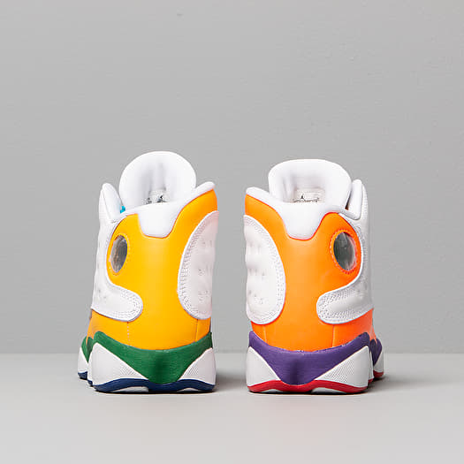 Jordan 13 best sale white and purple