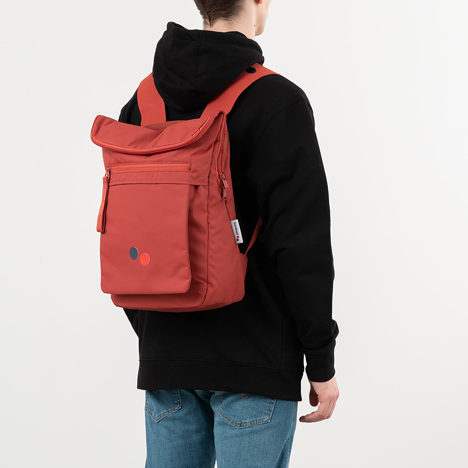 Plecaki pinqponq Klak Backpack Blur Red