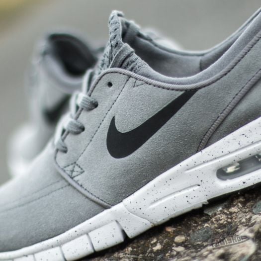 Sb stefan janoski max leather cool grey cheap