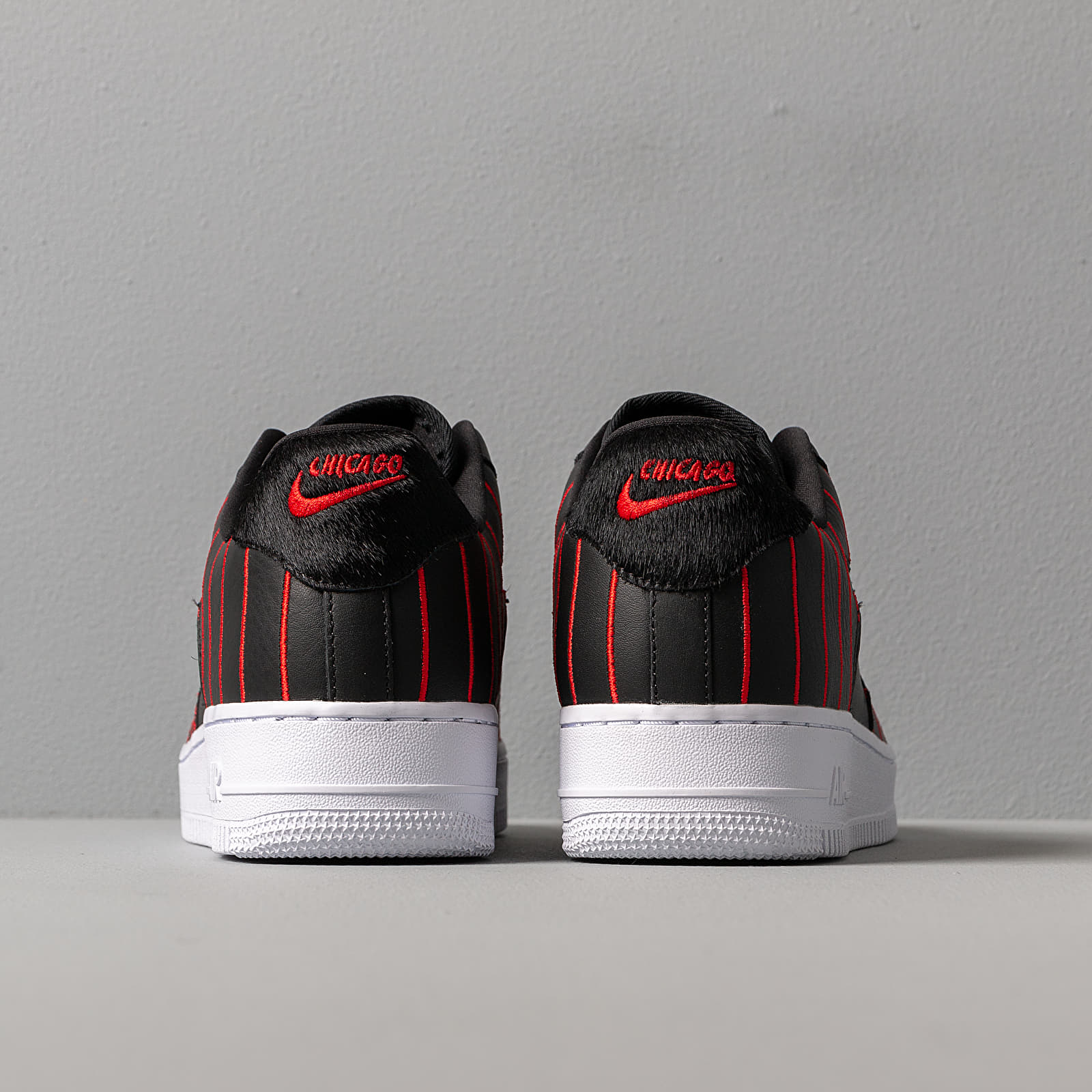 Women's shoes Nike W Air Force 1 Jewel QS Black/ University Red-Black